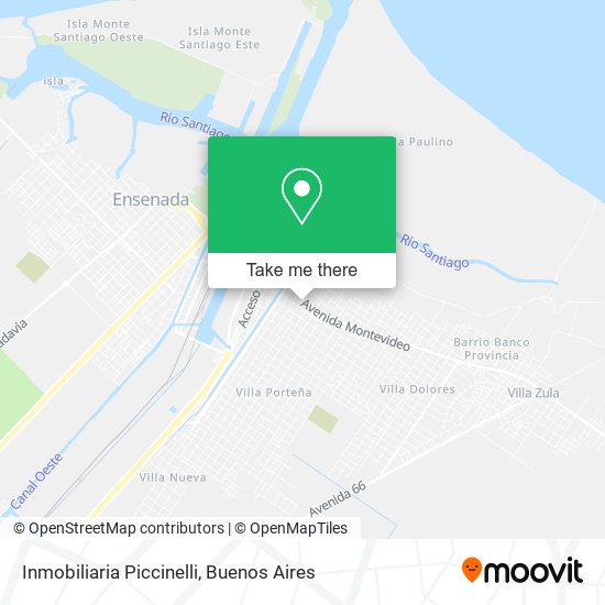 Mapa de Inmobiliaria Piccinelli