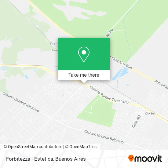 Forbitezza - Estetica map