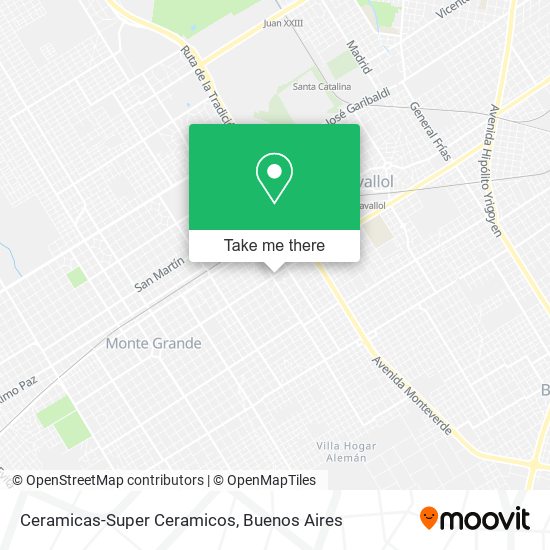 Mapa de Ceramicas-Super Ceramicos