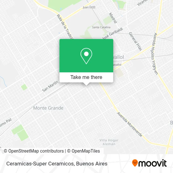 Ceramicas-Super Ceramicos map