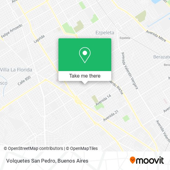 Volquetes San Pedro map