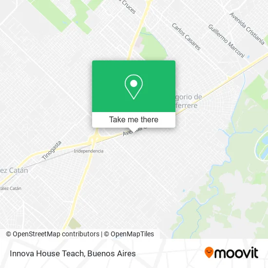 Innova House Teach map