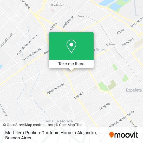 Martillero Publico-Gardonio Horacio Alejandro map