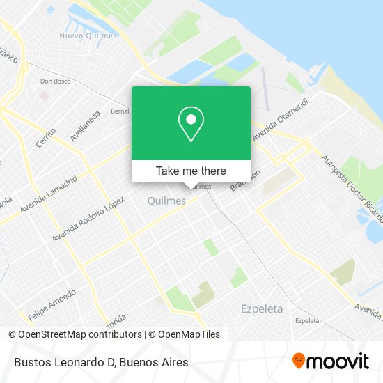 Bustos Leonardo D map