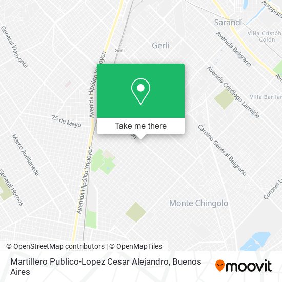 Martillero Publico-Lopez Cesar Alejandro map