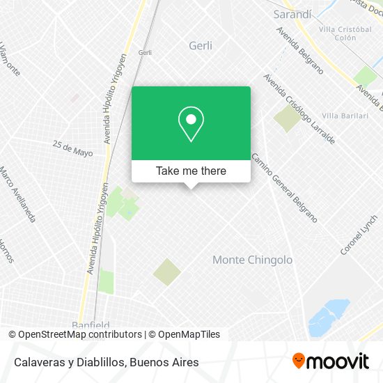 Mapa de Calaveras y Diablillos