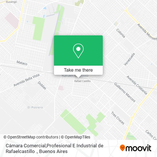 Cámara Comercial,Profesional E Industrial de Rafaelcastillo . map