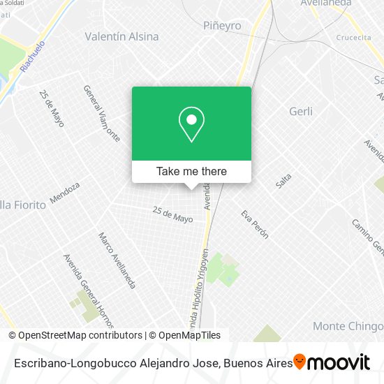Mapa de Escribano-Longobucco Alejandro Jose