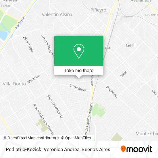 Mapa de Pediatria-Kozicki Veronica Andrea