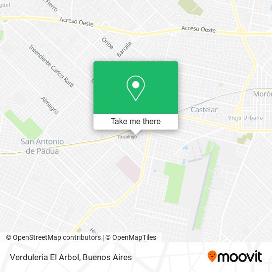 Verduleria El Arbol map