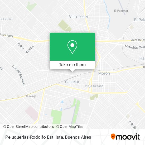 Peluquerias-Rodolfo Estilista map