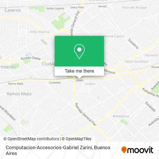 Computacion-Accesorios-Gabriel Zarini map