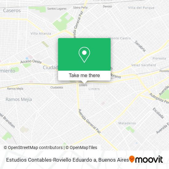 Estudios Contables-Roviello Eduardo a map