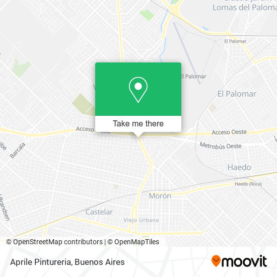 Mapa de Aprile Pintureria