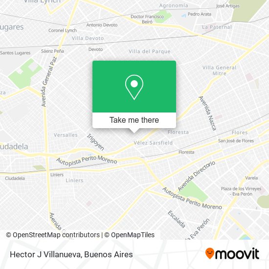 Hector J Villanueva map