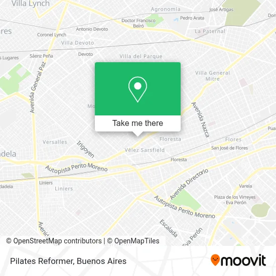 Pilates Reformer map