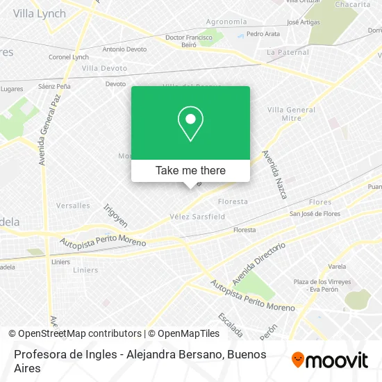 Mapa de Profesora de Ingles - Alejandra Bersano