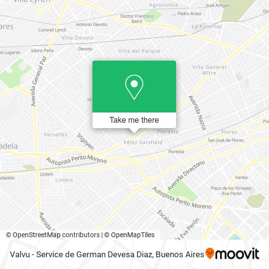 Valvu - Service de German Devesa Diaz map