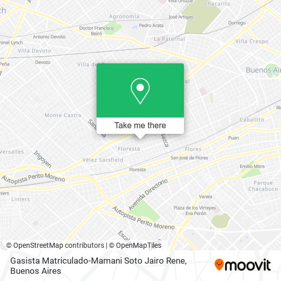 Mapa de Gasista Matriculado-Mamani Soto Jairo Rene