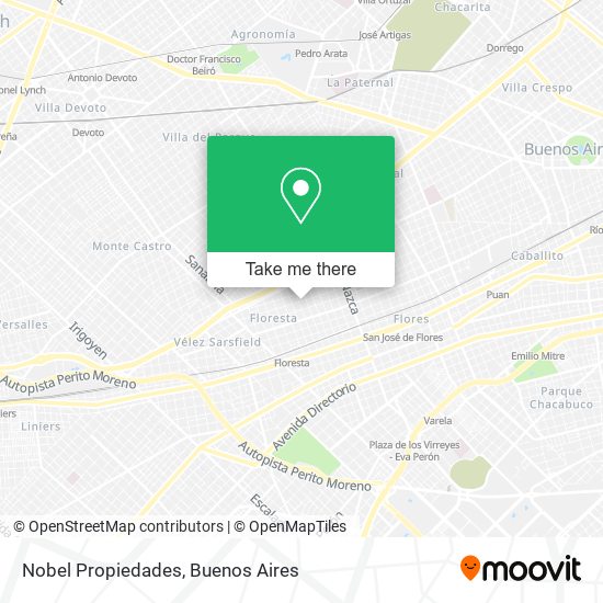 Nobel Propiedades map