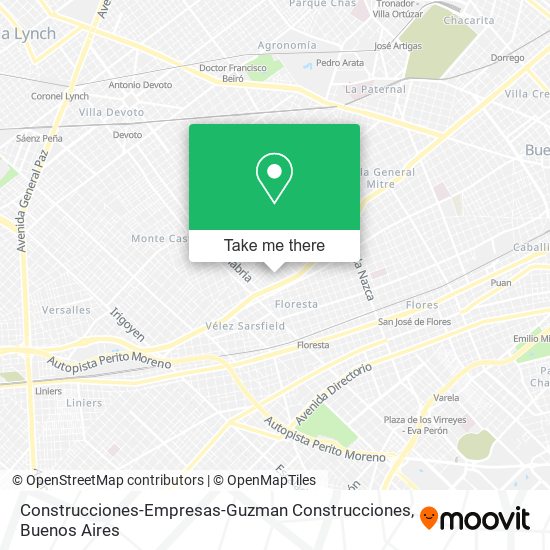 Mapa de Construcciones-Empresas-Guzman Construcciones