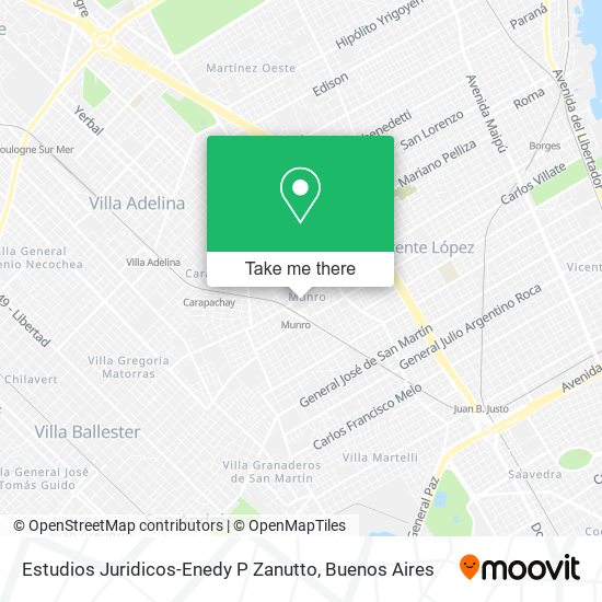 Mapa de Estudios Juridicos-Enedy P Zanutto
