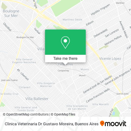 Clinica Veterinaria Dr Gustavo Moreira map