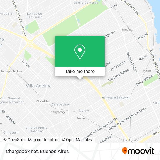 Chargebox net map