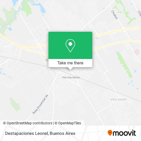 Destapaciones Leonel map