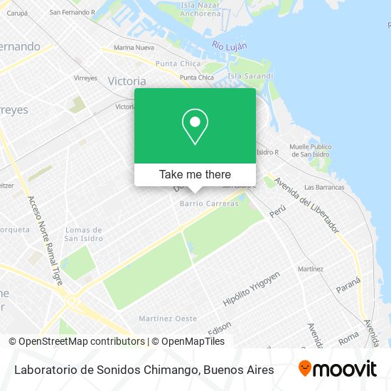 Laboratorio de Sonidos Chimango map