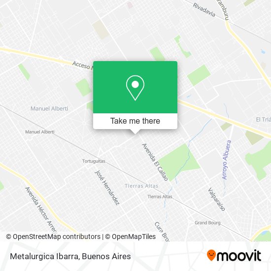 Metalurgica Ibarra map
