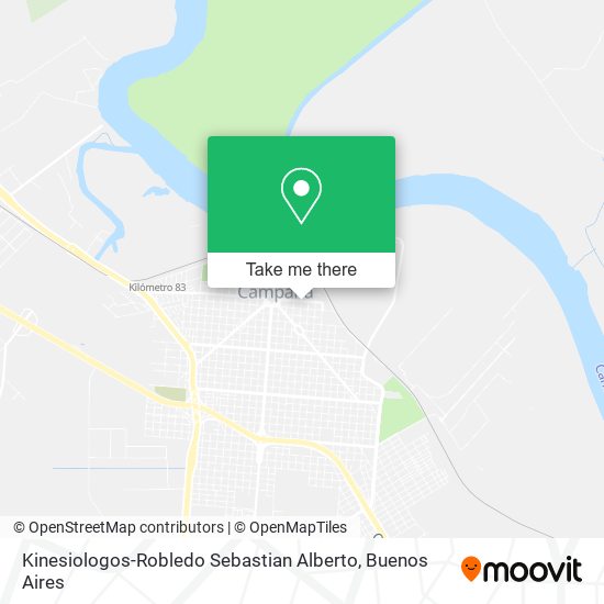 Kinesiologos-Robledo Sebastian Alberto map