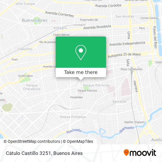 Cátulo Castillo 3251 map