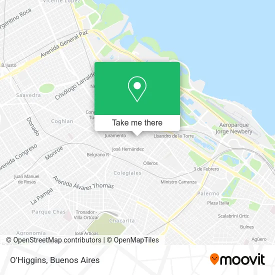O'Higgins map