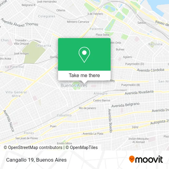 Mapa de Cangallo 19