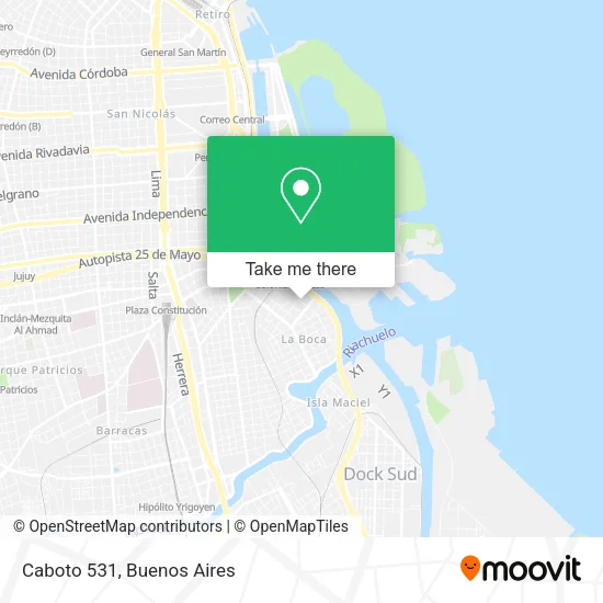 Caboto 531 map