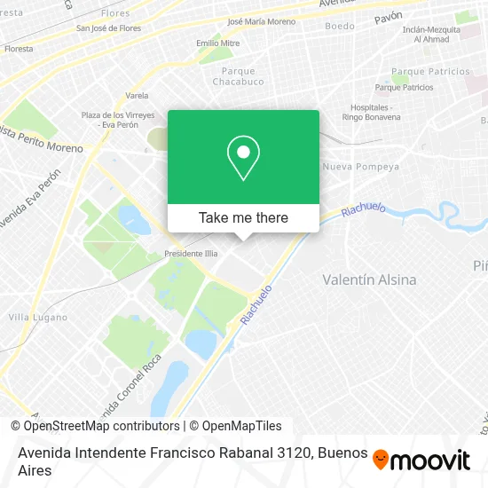 ¿Cómo llegar a Avenida Intendente Francisco Rabanal 3120 en Distrito ...