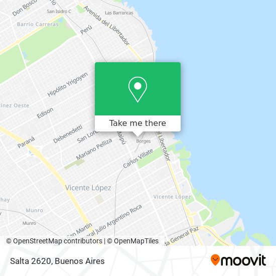 Mapa de Salta 2620