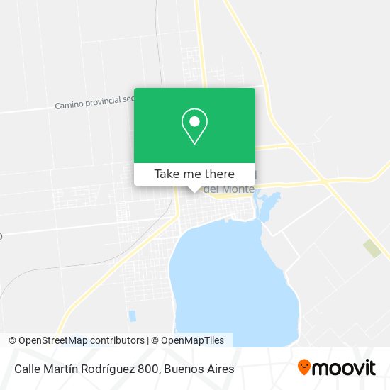 Calle Martín Rodríguez 800 map