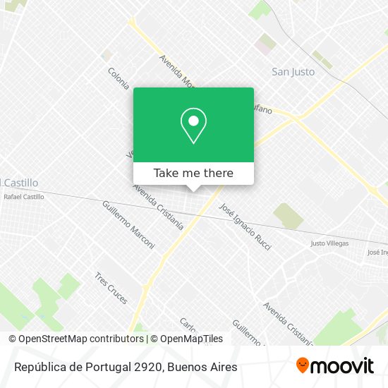 República de Portugal 2920 map