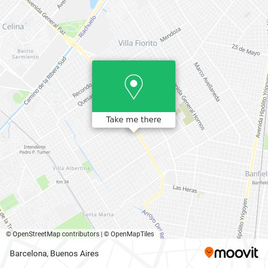 Barcelona map