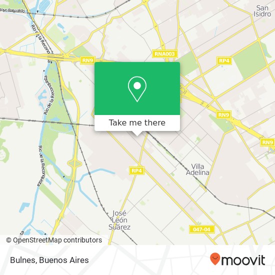 Bulnes map