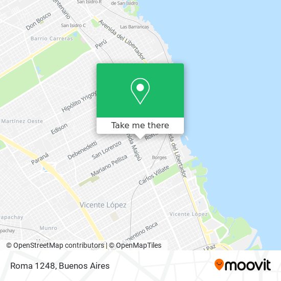 Mapa de Roma 1248