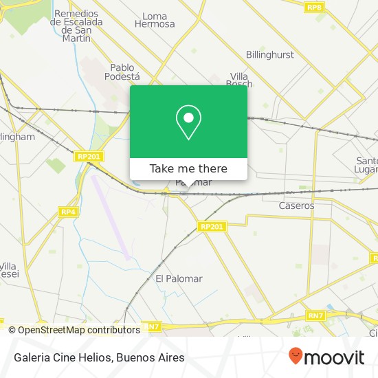 Galeria Cine Helios map