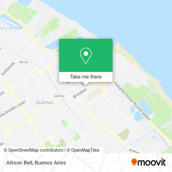 Mapa de Allison Bell