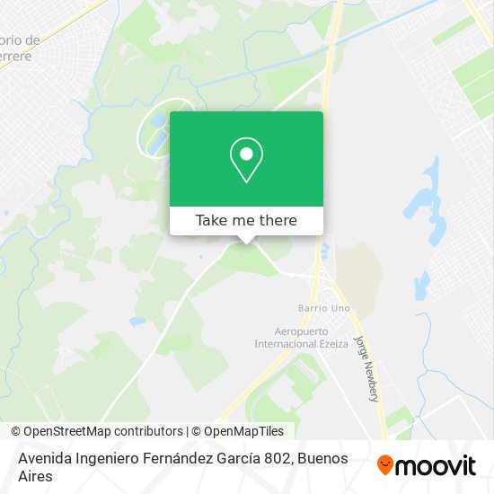 Mapa de Avenida Ingeniero Fernández García 802