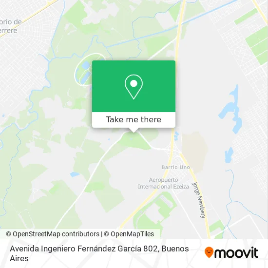 Mapa de Avenida Ingeniero Fernández García 802