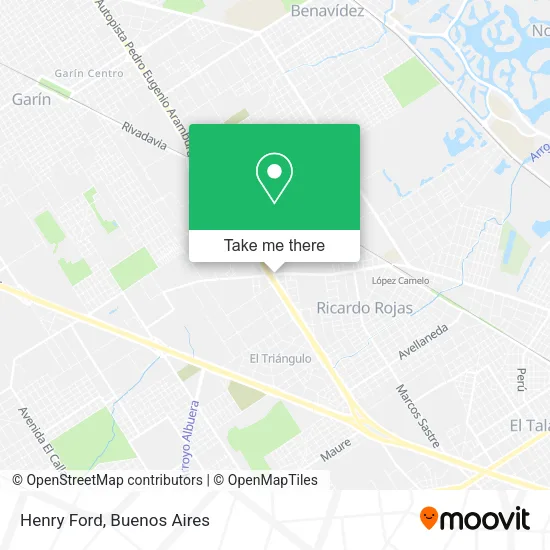Henry Ford map