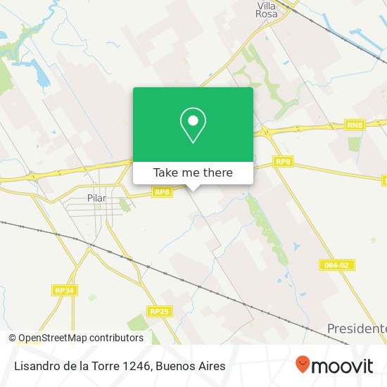 Lisandro de la Torre 1246 map