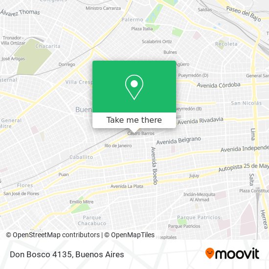 Don Bosco 4135 map